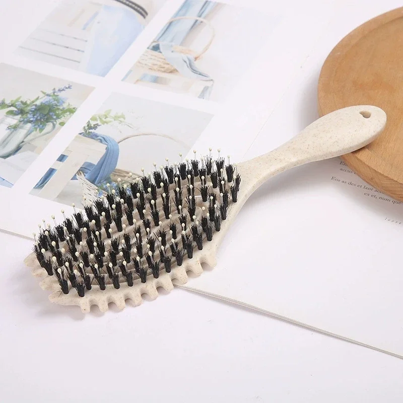 2-piece Comb Set,one Hollowed Out Hair Comb for Wet or Dry Hair,scalp Massage Brush, with Small Claws,special for Real Hair Wigs view 6
