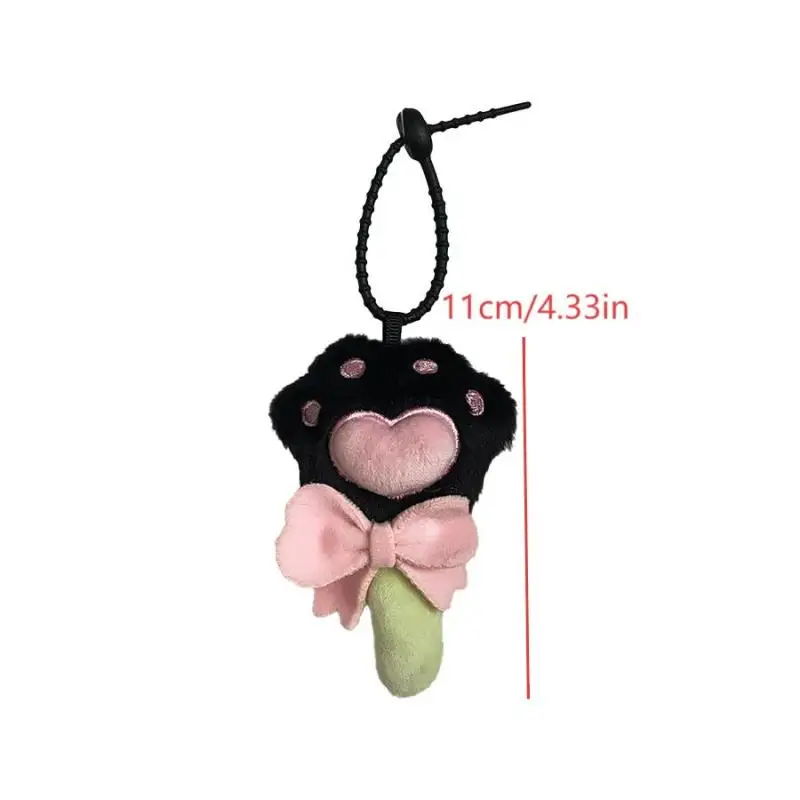 Plush Stuffed Doll Keychain, Adorable Animal, Creative Bag Pendant Accessory, Lovely Backpack Decoration, Couple's Key Chains.