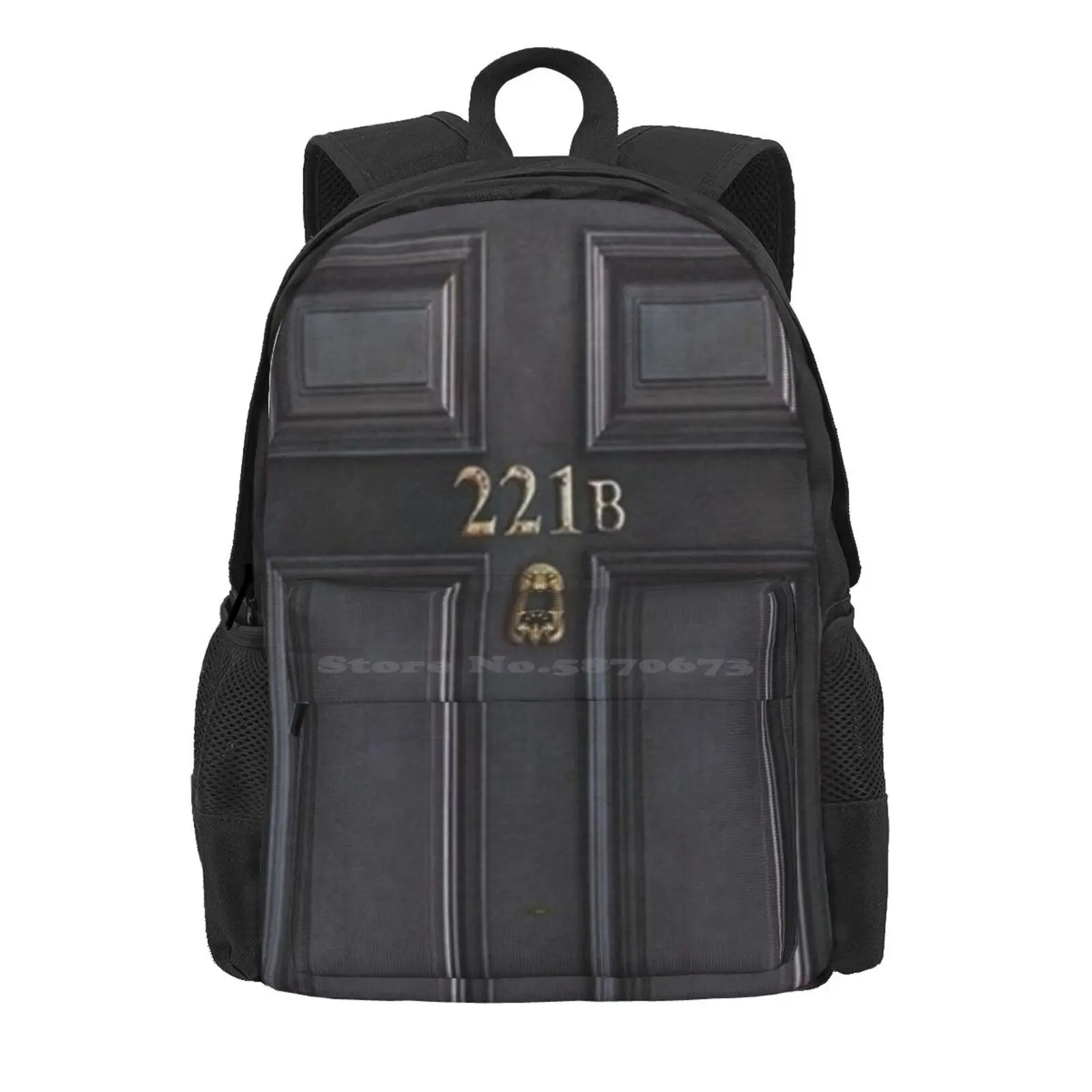 Padeiro rua mochila mochila, sacos de moda, venda quente, Sherlock, Padeiro, Benedict, CumberBatman, John, Watson, Martin, Freeman, Peter, 221B