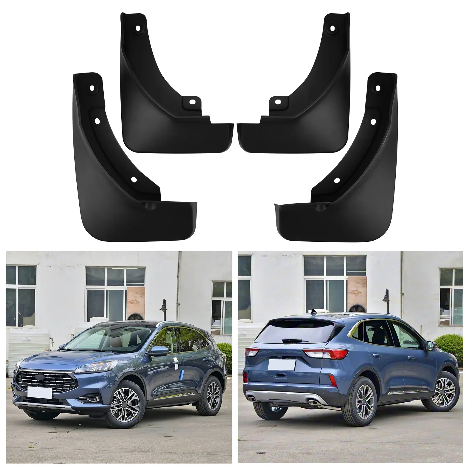 For Ford Escape 2020-2025 low profile car tire fender skin car accessories fender flares mud flaps