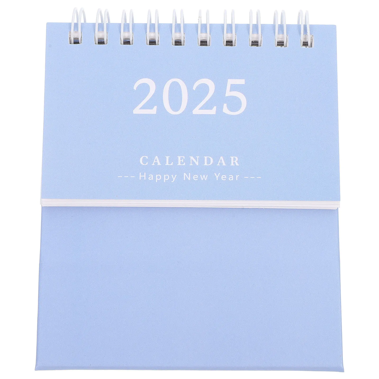 Mini Desktop 2025 Small Desk For Office Home Decor Flip Calendar Standing Note Organizer Household Monthly Planner Office