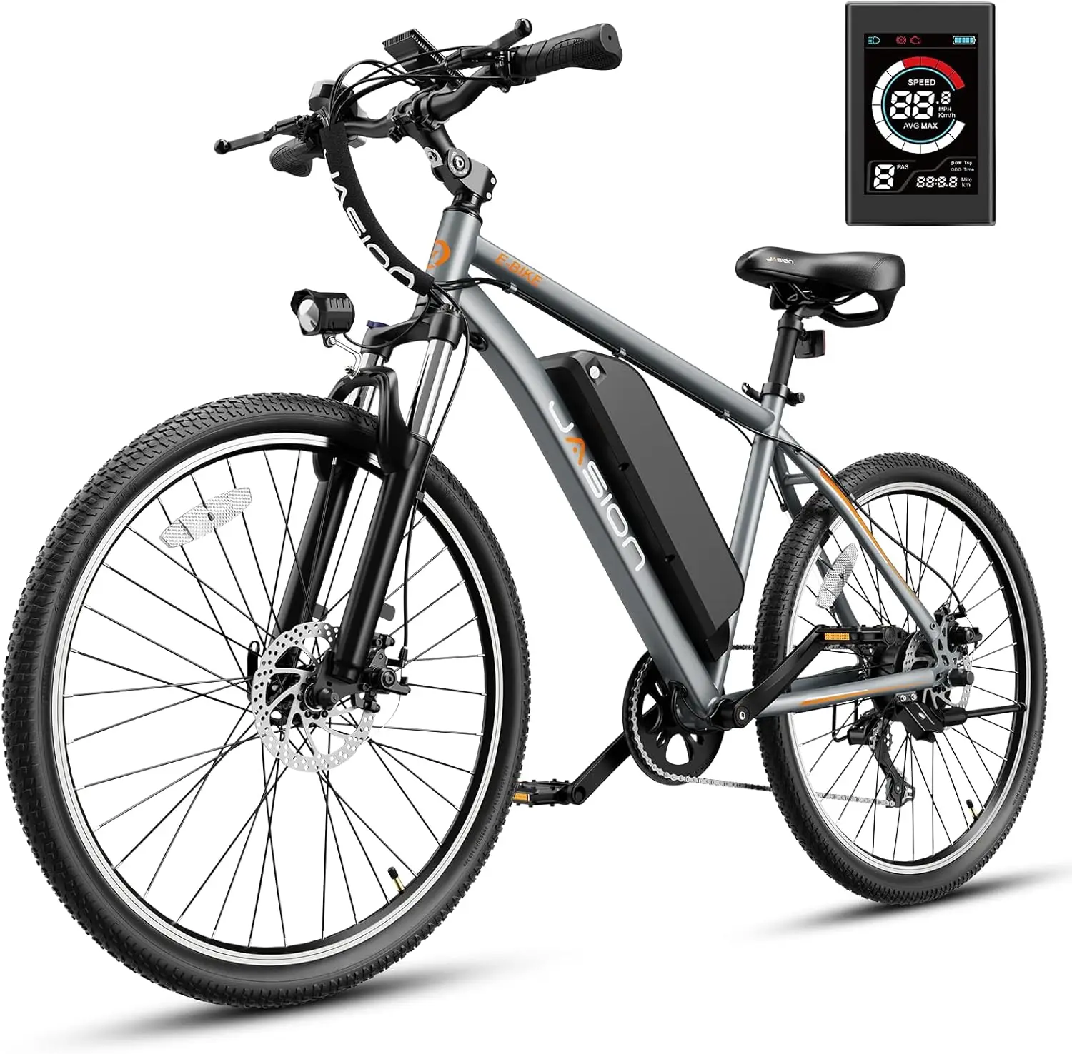 

27.5" Electric Bike for Adults, 500W Brushless Motor (Peak 750W) Ebike, 25 MPH 480Wh Removable Battery Electric Mountain Bike