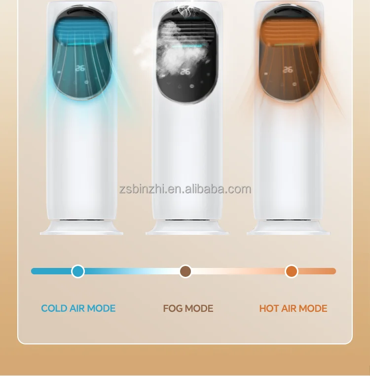 Factory Selling Directly Home air Conditioning System Portable Standing Water air Fan air Cooler and Heater