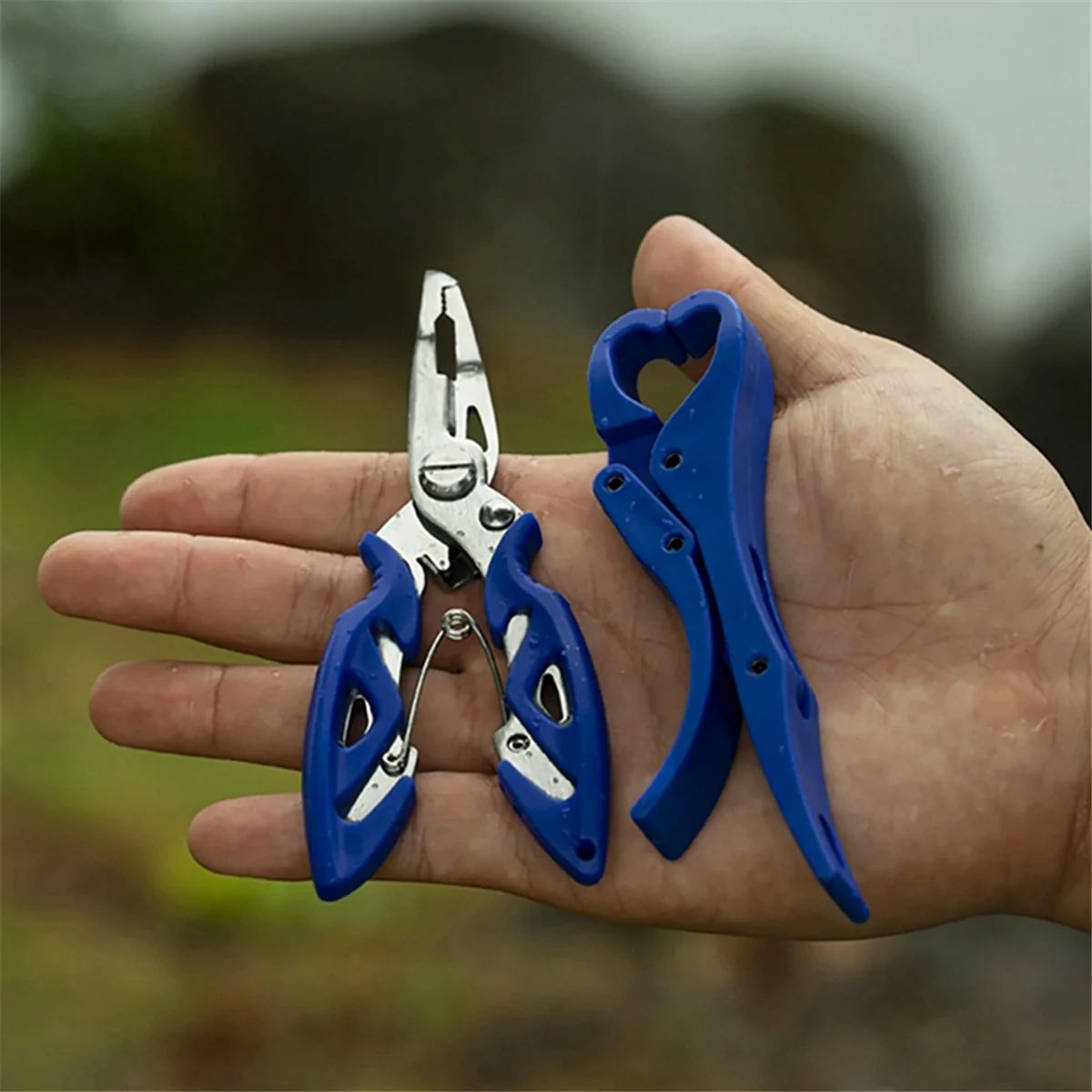 

2pcs Fishing Plier Fishing Grip Set Controller Orange