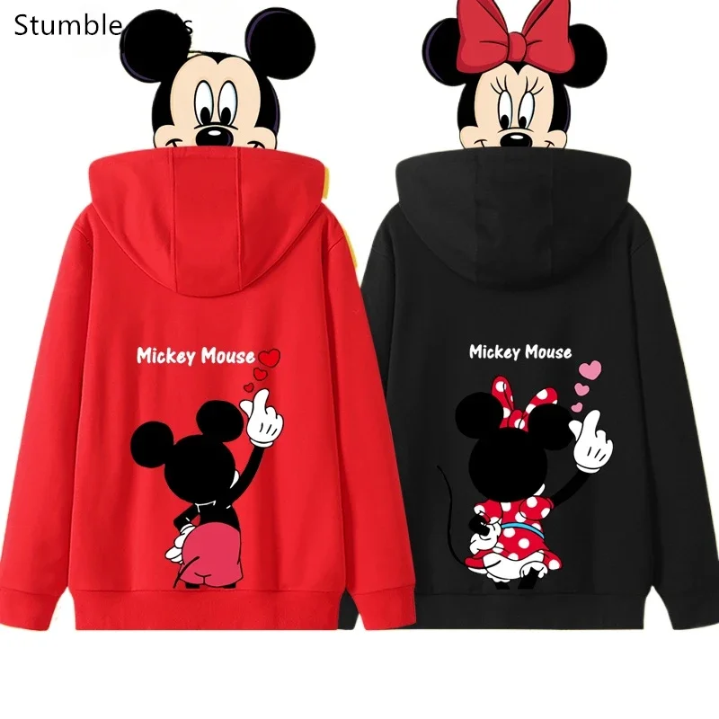 

Аниме мультфильм Дисней Дональд Дак Дейзи Утка пара толстовка с капюшоном женское осенне-зимнее пальто толстовка с капюшоном аниме толстовка