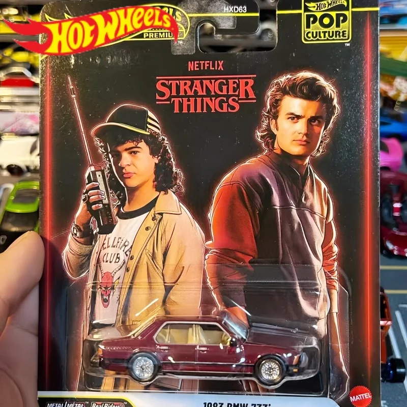 

Hot Wheels 1/64 развлекательная культура серии Nissan Skyline Stranger Things Bmw Lincoln сплав литые модели автомобилей подарки игрушки