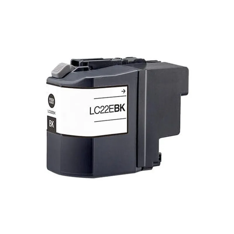 Alternative ink cartridge Brother black B22EBK, replaces LC22EBK XBLC22EBKC imprimirbien.com