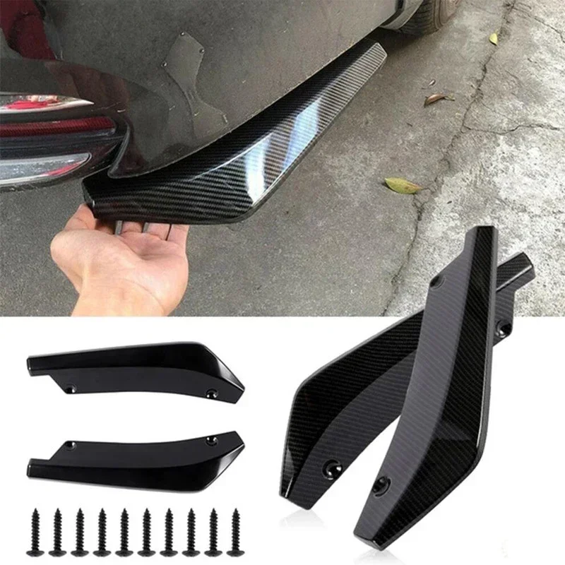Rear Bumper Protector Diffuser Spoiler Splitter For Audi Q5 Q7 BMW f31 X5 E70 Passat B7 Mazda 6 Peugeot 308 Suzuki Swi Universal view 3