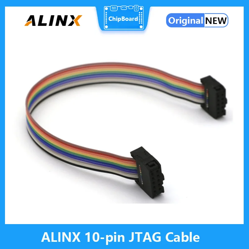 

ALINX 10-pin JTAG Cable 0.1-Inch Spacing Supporting USB Blaster Downloader