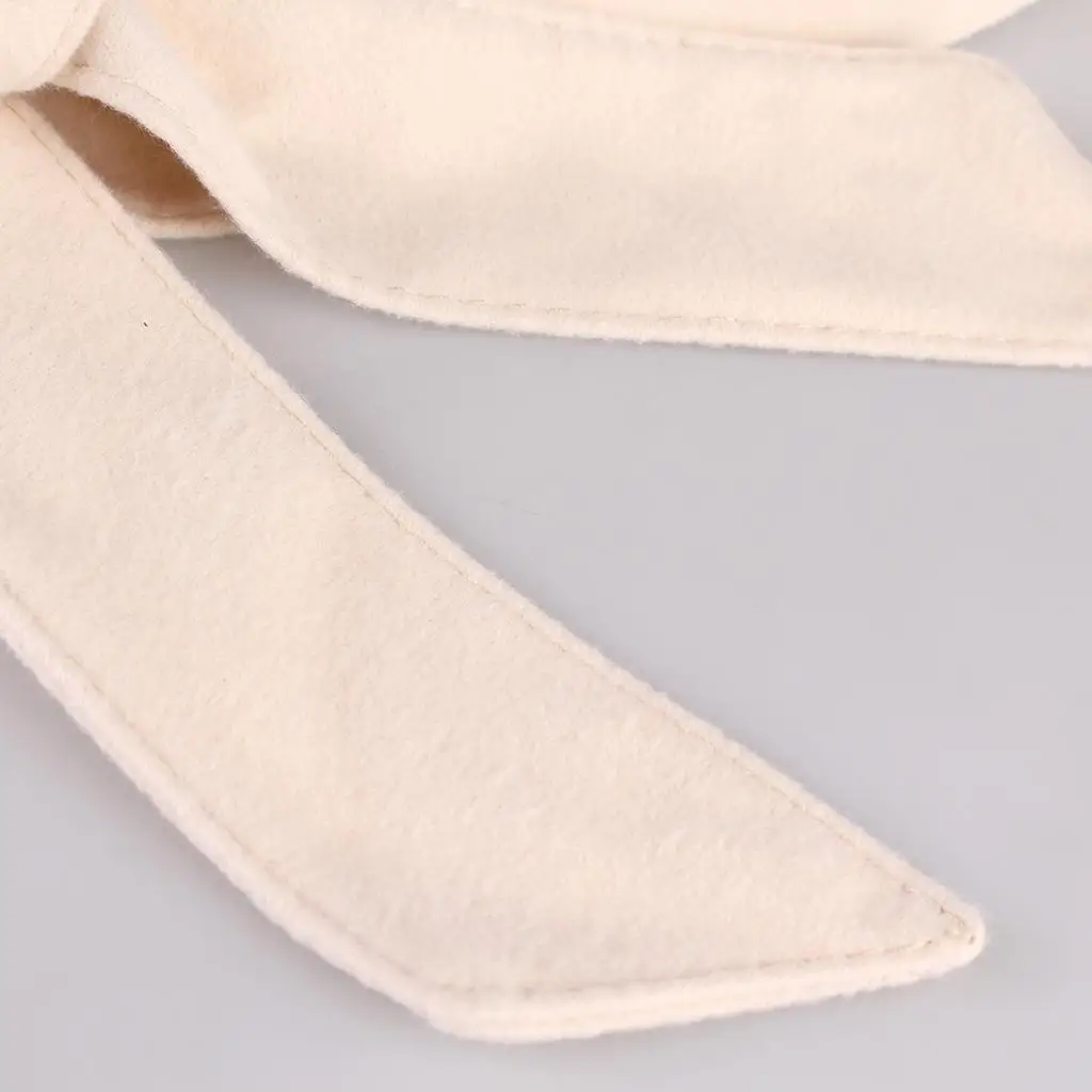 حزام خصر نسائي من الصوف بربطة خصر ملفوفة وناعمة ومريحة معطف للمعطف