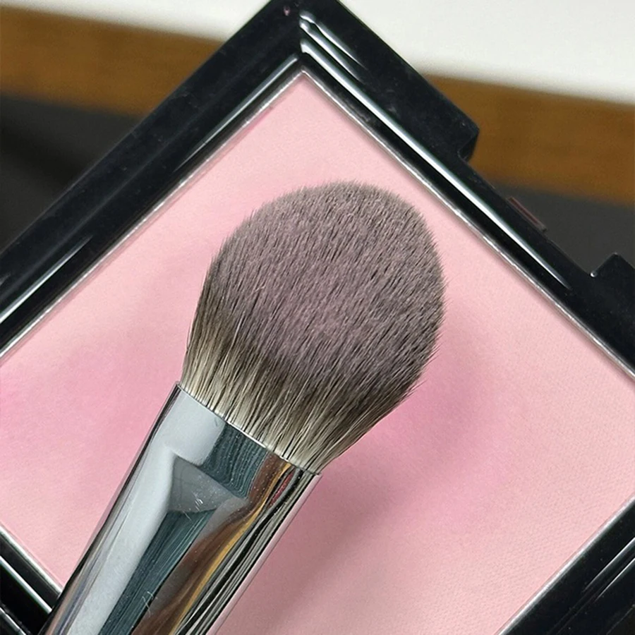 Pfirsich Herz Rouge Pinsel Pulver Rouge Creme Flüssigkeit Rouge Make-Up Pinsel Flache Kleine Präzise Rouge Pinsel Make-Up-Tools – Detail 26