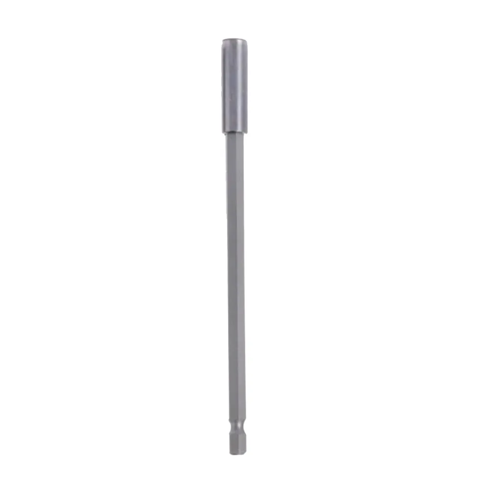 

Long Screwdriver Magnetic Bit Silver 150Mm Length For Precision Work Hex Extension Connecting Rod