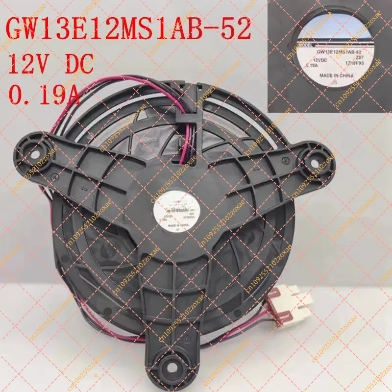 

GW13E12MS1AB-52 12V 0.19A Refrigerator Cooling Fan 120 Large Head 3 Wires
