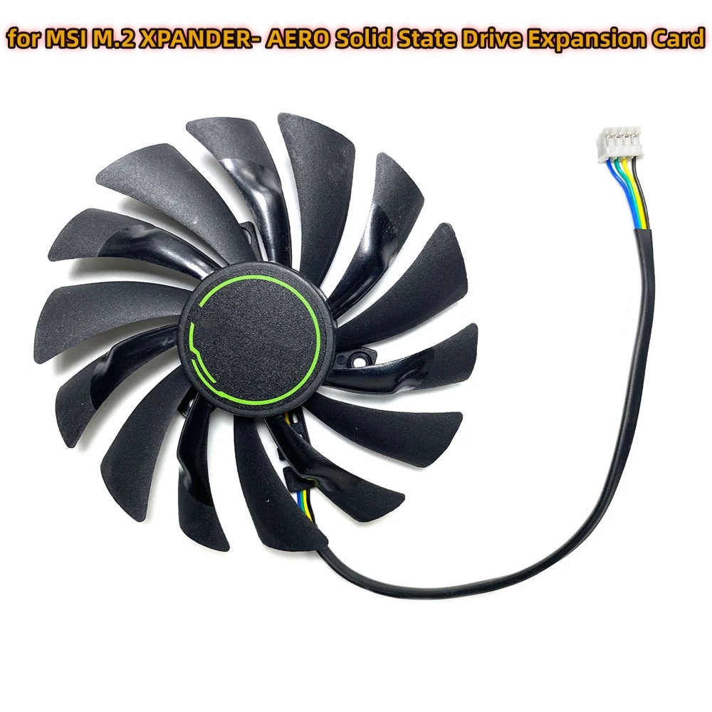 Cooling Fan for MSI M.2 XPANDER-AERO Solid State Drive Expansion Card Graphic Card Fan Replacement Accessories