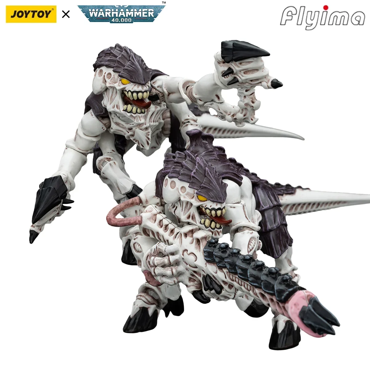 JOYTOY Warhammer 40000 1/18 figurki Tyranids Hive Fleet Leviathan 6 sztuk Anime Model wojskowy