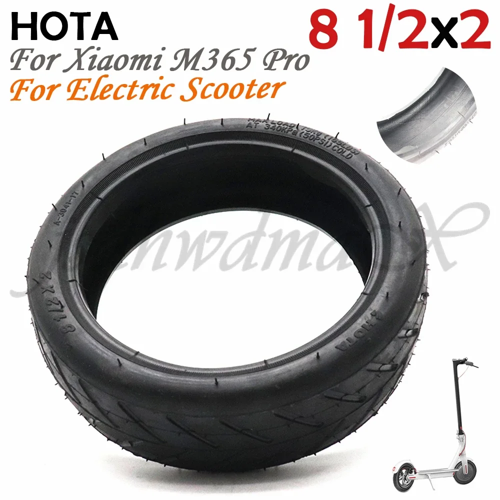 

HOTA 8 1/2x2 Tubeless Tire for Xiaomi Mijia M365 pro Electric Scooter Accessories 8.5 Inch 8.5x2 Tyre Hover board