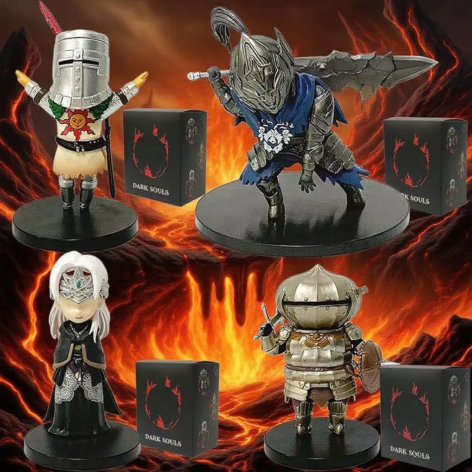 Beliebte Dark Souls Figuren: Solaire, Siegmeyer, Oscar, Ornstein, Artorias - Actionfiguren aus PVC, Sammlerstücke, Geschenke für Kinder