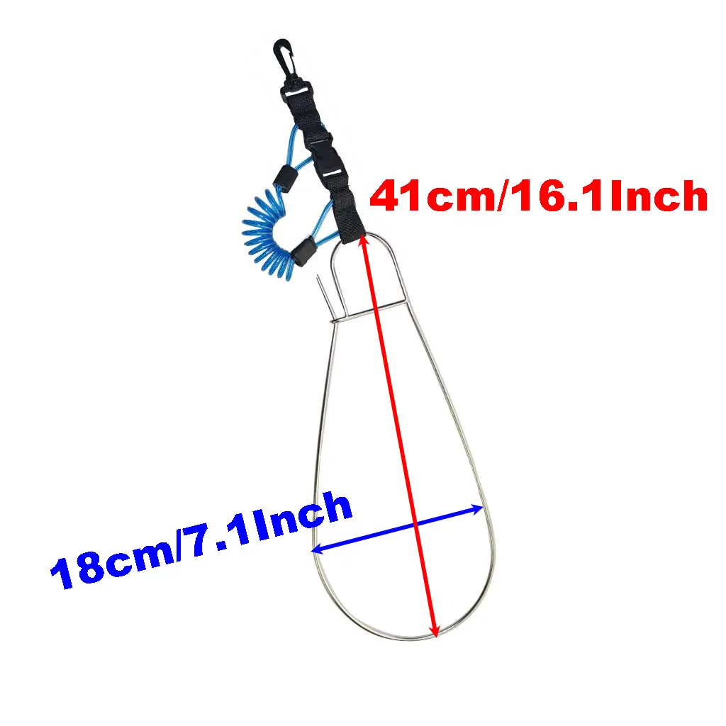 6pcs Fishing Coiled Lanyard Heavy Duty Safety Boating Rope Retractable Wire Fishing Tools Lanyards