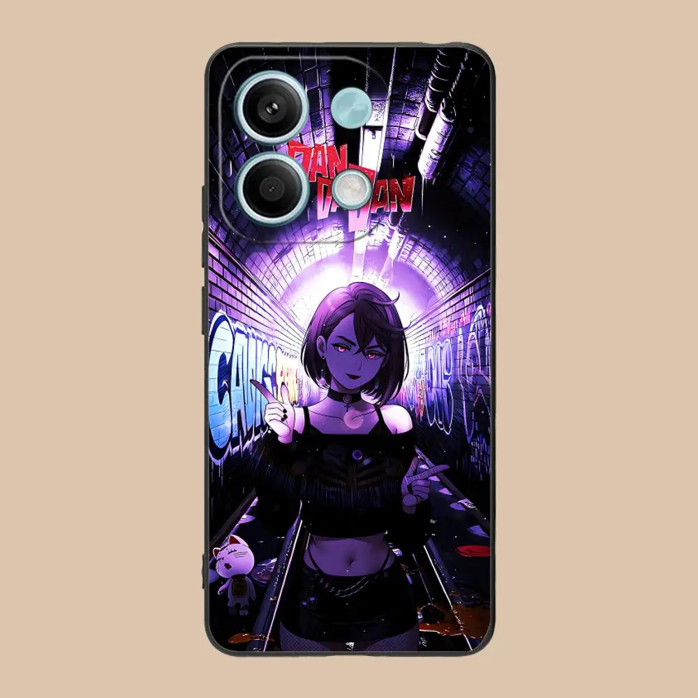 Dandadan Ayase Momo جراب هاتف ل POCO F6 F5 F4 F3 F2 Pro GT C40 الطباعة الملونة واقية غطاء الهاتف الذكي الهواتف المحمولة #6