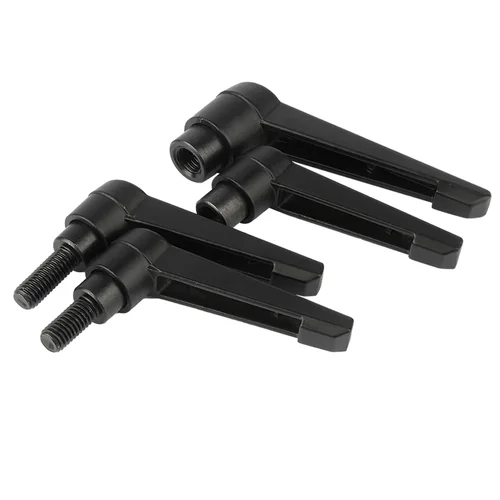 Imagen 2 del producto Palanca de sujeción M4 M5 M6 M8 M10 M12 M16, maquinaria, mango ajustable, bloqueo, perilla de rosca macho externa, acero de aleación