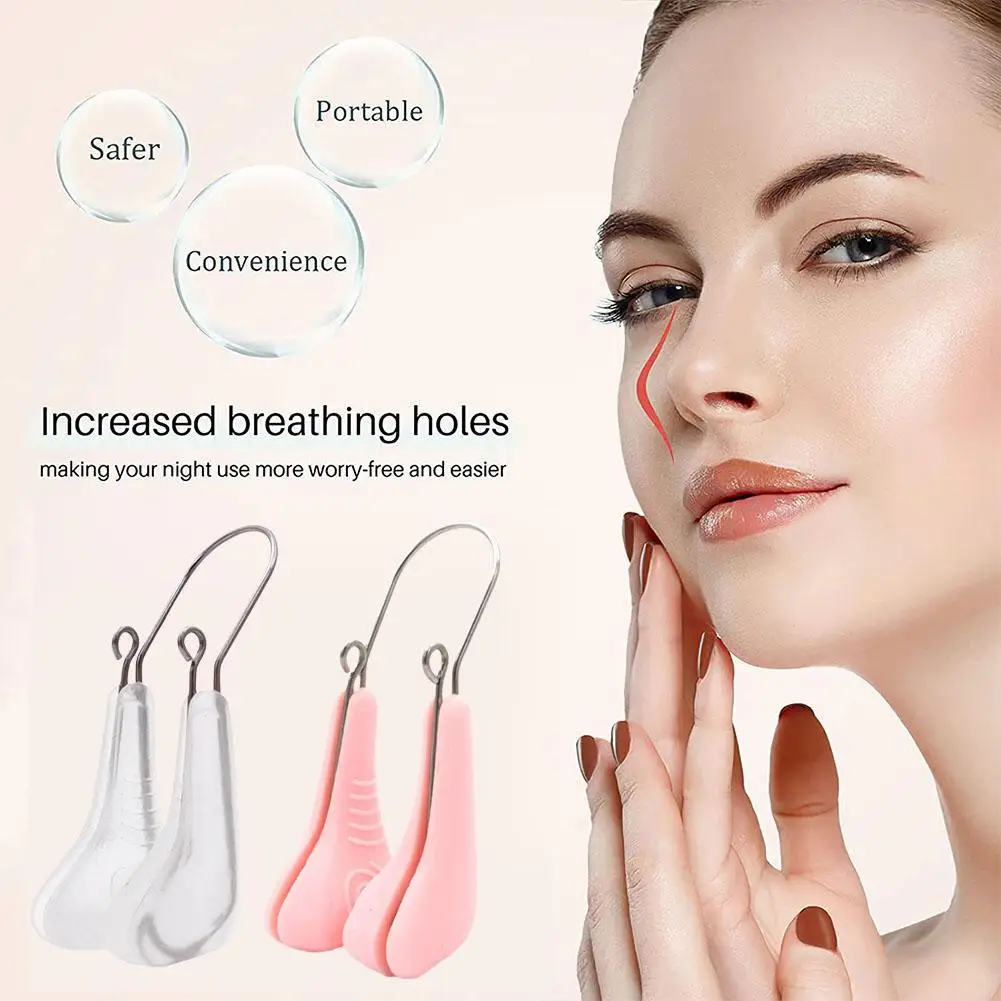 Soft Silicone Nose Clip Corrector Nose Shaper Magic Straightening Clip Tools Shaping Shaper Nose Bridge Up Lifting Up D0F0