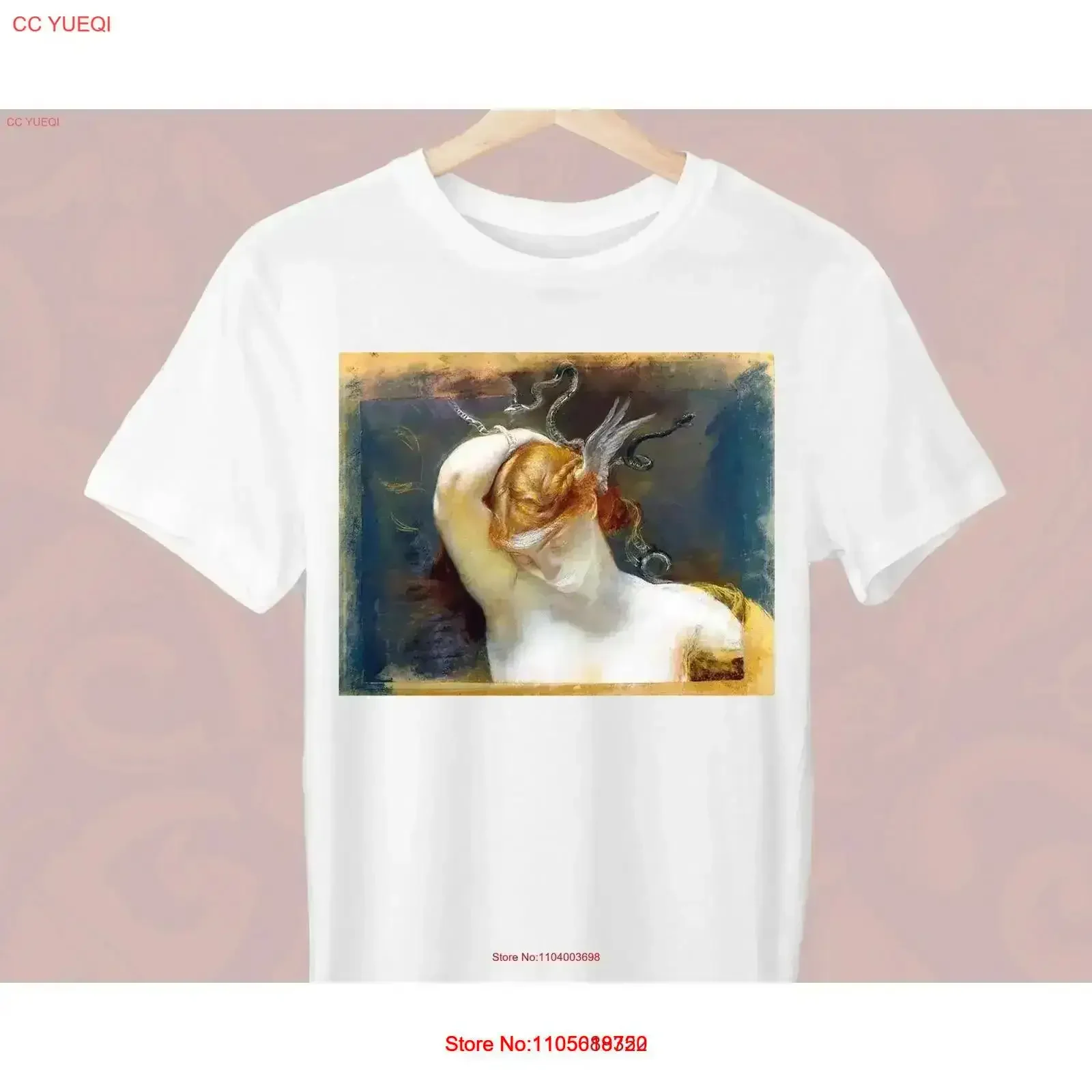 Study for the Head of Gorgon Giulio Aristide Sartorio T Shirt Greek Gordon a Stylish vintage Washed designer clothes vintage