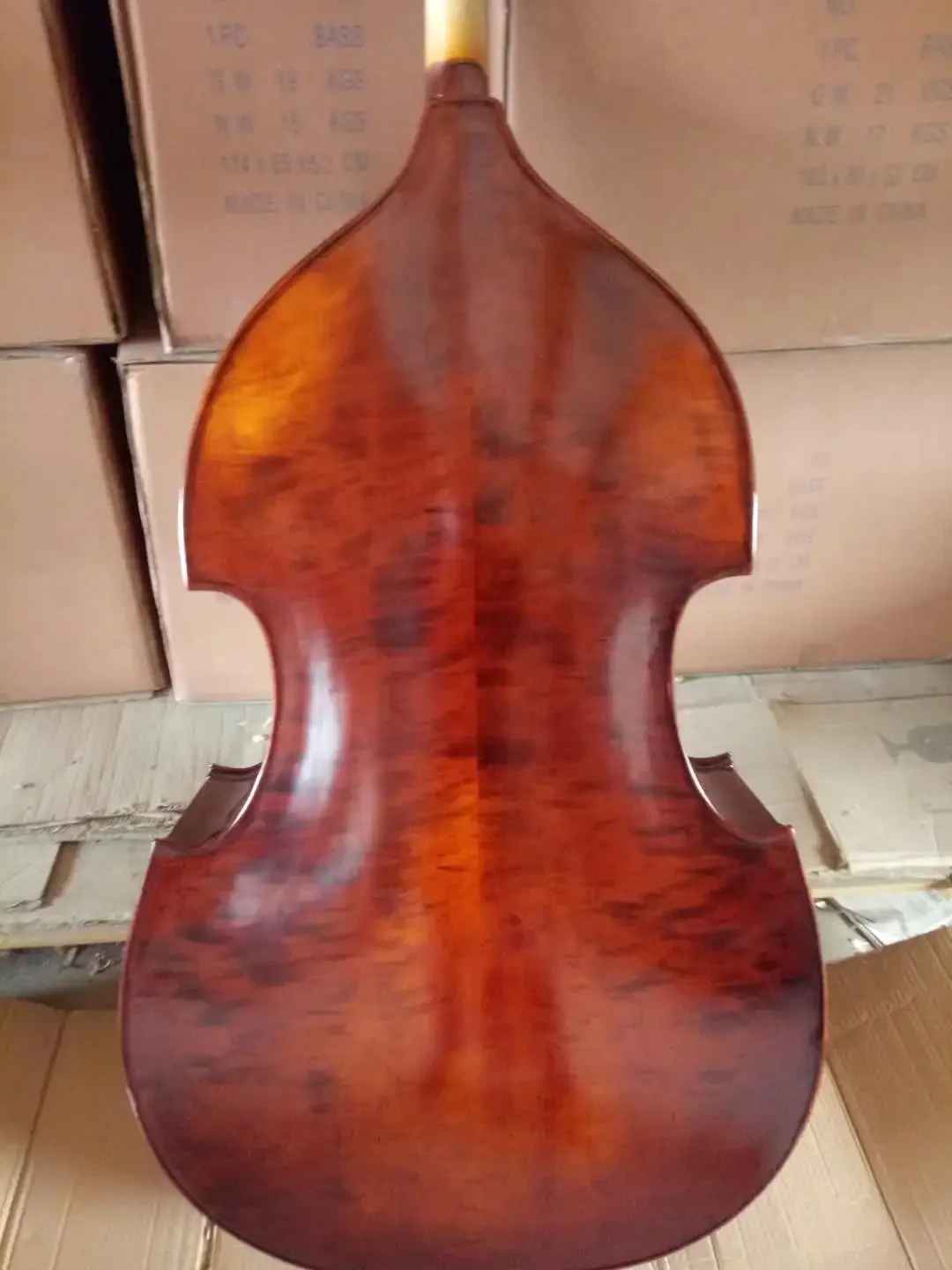 High Grade Flamed Handmade Professional Double Bass