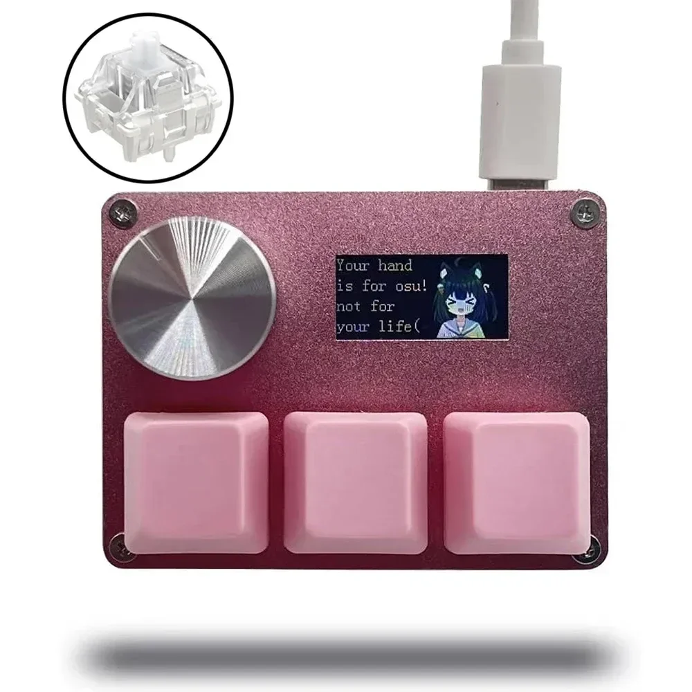 Imagem -05 - Gateron Ks20 White Switches Sayodevice O3c Rapid Trigger Interruptores Magnéticos com Botão Teclado Screen Copy Paste Shotcut