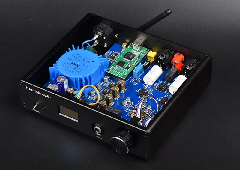 ล่าสุด Rod Rain Audi DA10 Dual Core ES9038 DSD512 บลูทูธ 5.1 ถอดรหัส DAC Ty เครื่องขยายเสียง LDAC