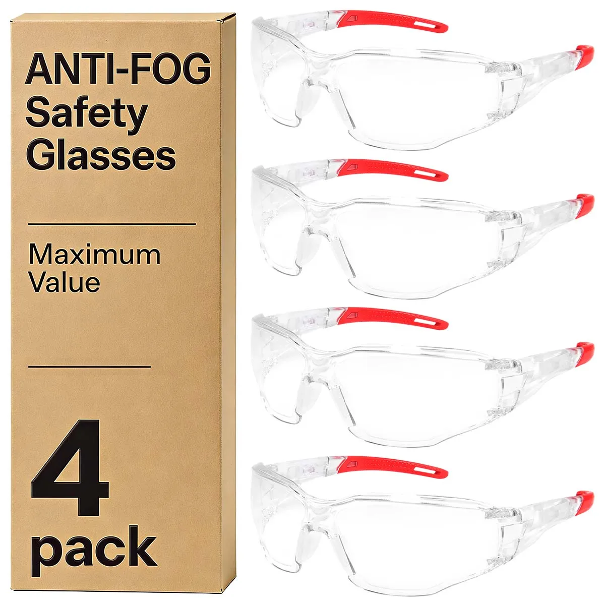 

Противотуманные защитные очки с прозрачными линзами, регулируемые оправы, устойчивая к царапинам защита глаз для мужчин и женщин, модель HM12