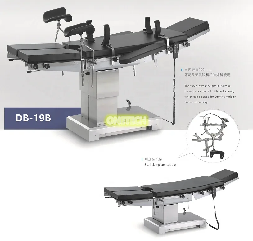 High quality low price surgical electric operating room table and Orthopedic traction frame DB-19A&B