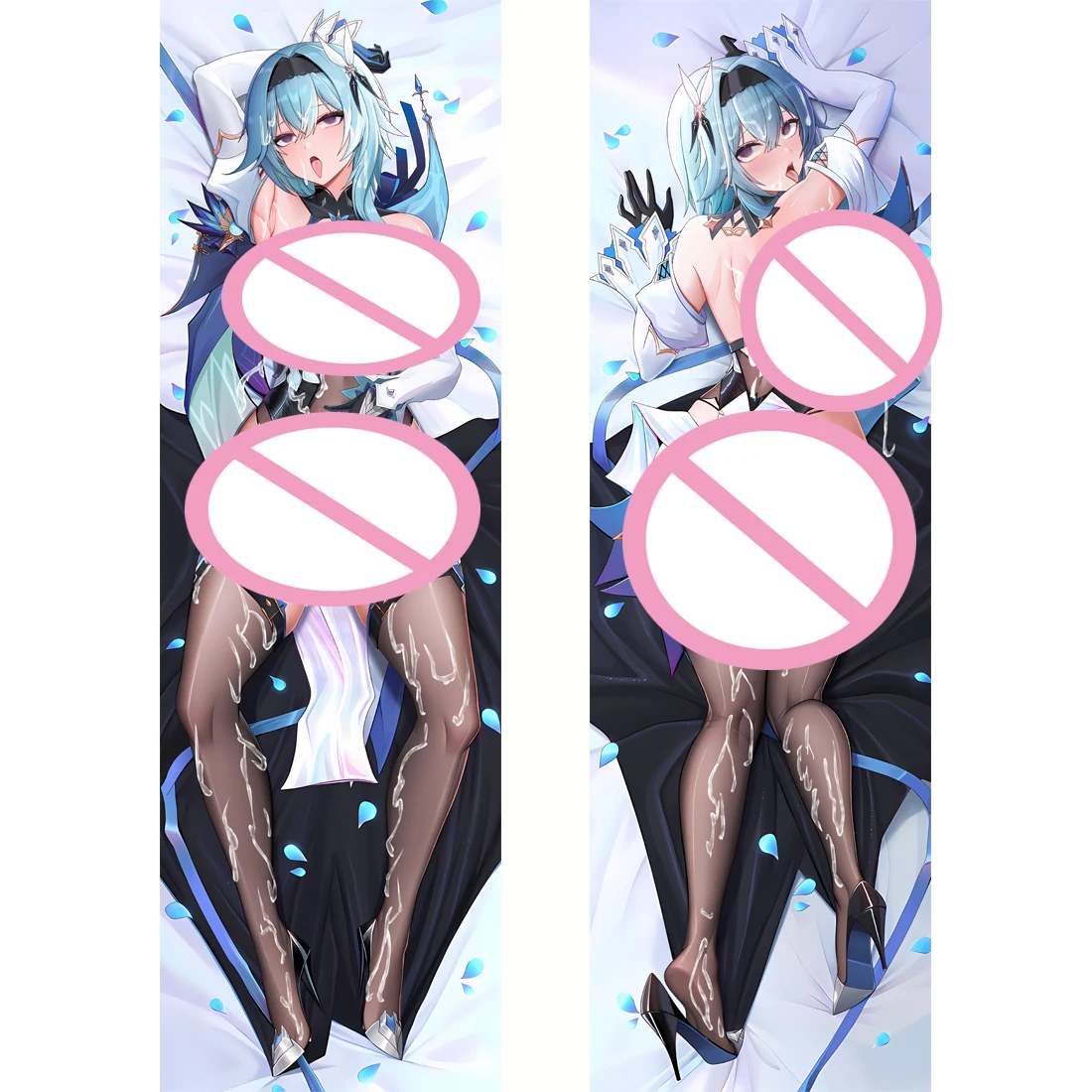 

Anime Genshin Eula Sexy Dakimakura Pillowcase Cosplay Hugging Body Pillow Cover Case Double-sided Print Otaku Gife