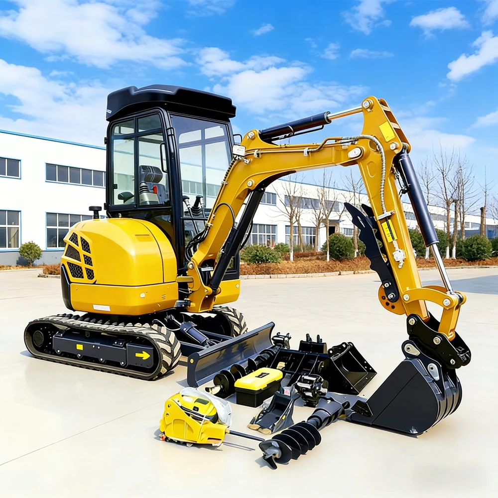 Agriculture Farming Services - Mini-excavatrice 1.2/1.0 tonne directement de l'usine
