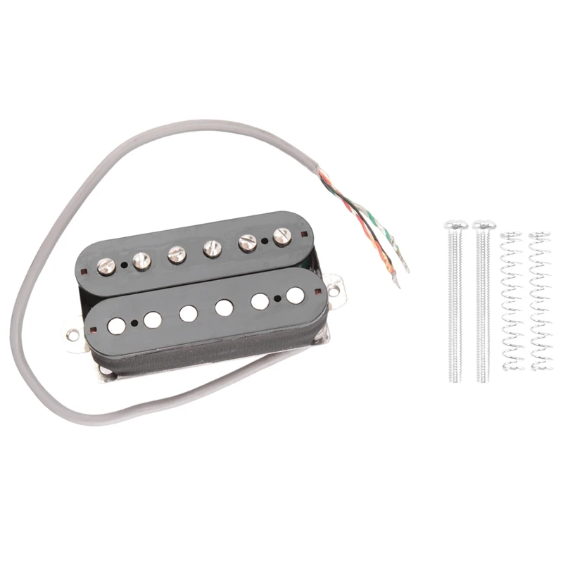 Electric Guitar Humbucker Pickups Neck Alnico V Pickup Black