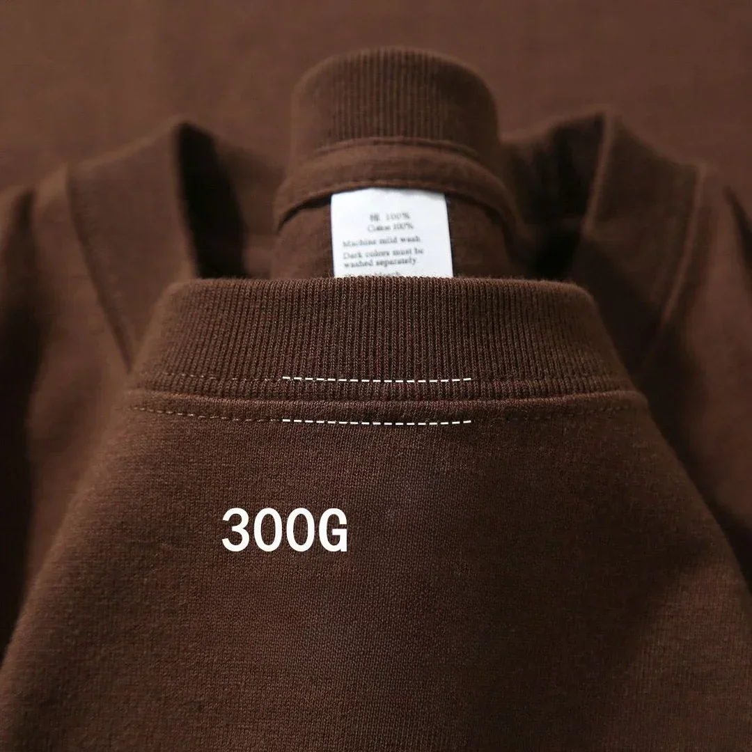 NONE Cotton Short Sleeve T-Shirt Beige 9
