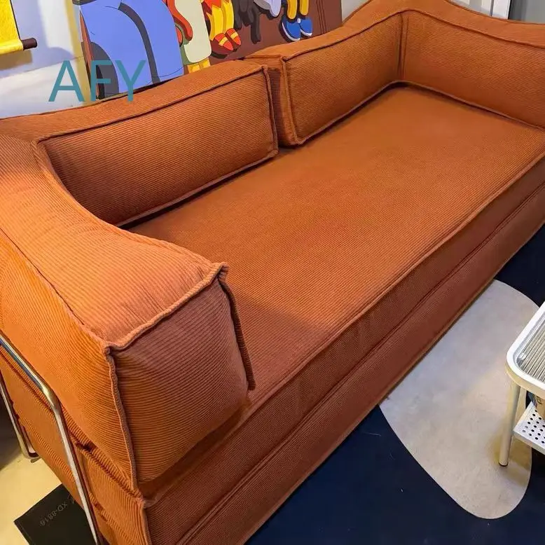 Compressible Fabric Sofa Bed for Small Apartments Dorms Living Room Convertible Folding Sofa for Single Double Person