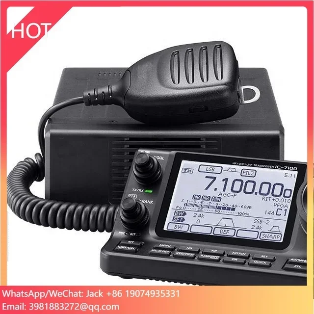 Anytalk Microphone For IC7100 HF/50/144/440mhz, HF/VHF/UHF All Mode Transceiver