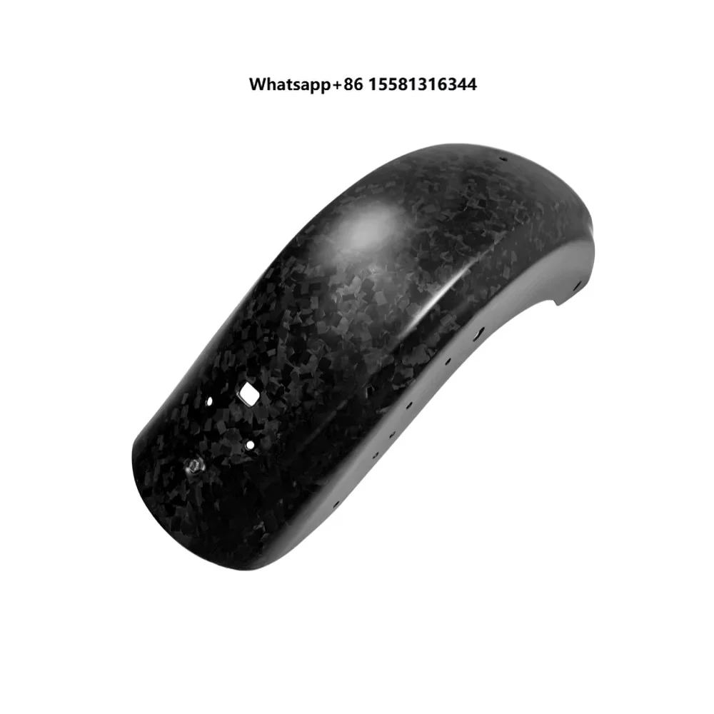 Custom Painted Rear Mudguard in Carbon Fiber for Road Glide CVO