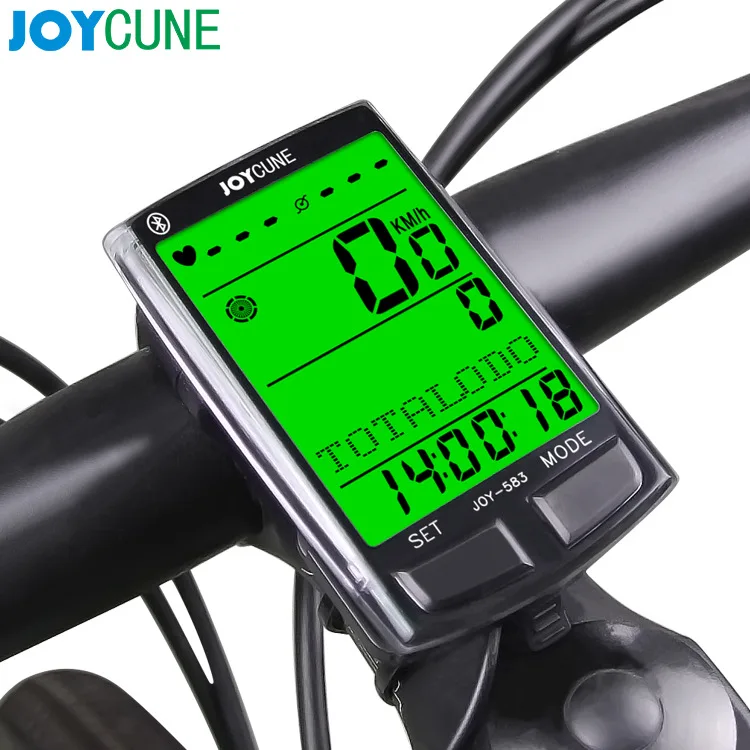 

SD-583 Waterproof LCD Display Cycling Bike Bicycle Computer Odometer Speedometer With Green Backlight New Style