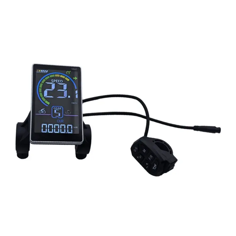 

Дисплей для электровелосипеда A06F-Ebike V680 DK86, велокомпьютер, спидометр, ЖК-дисплей для электровелосипеда