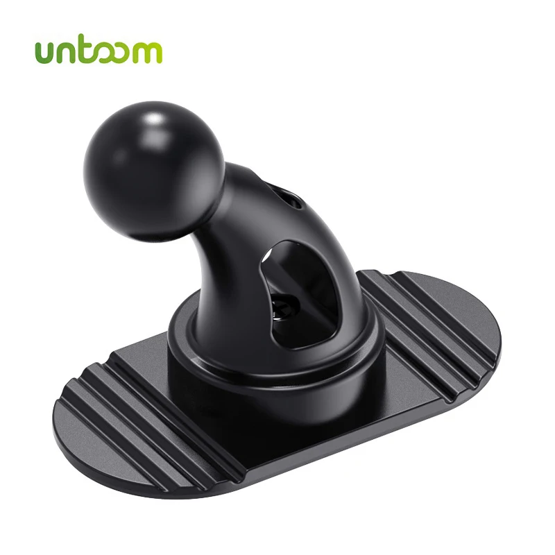 Untoom 17mm Ball Head Base Universal Sticker Base Car Phone Holder 360° Rotation Car Dashboard Cell Phone Mount Accessories