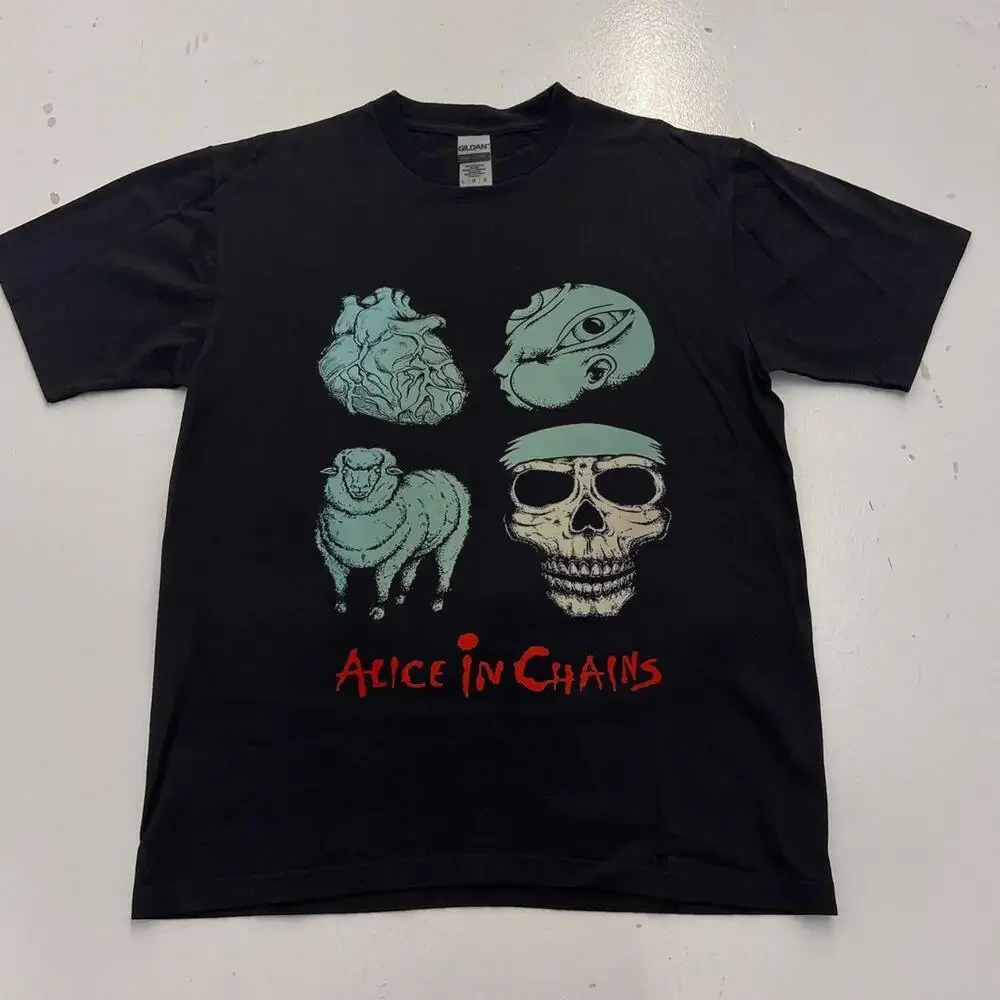 Alice in chains T shirt full size S-5XL Unisex T-shirts for Men Women Summer  vintage