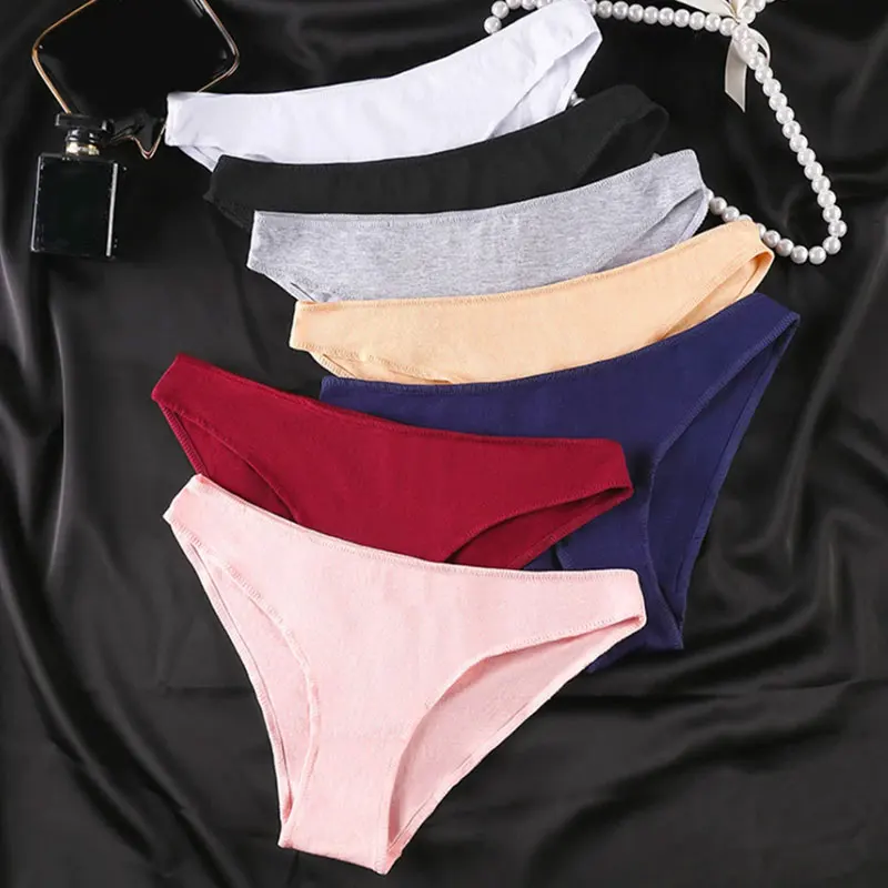 القطن سراويل الجاكار تصميم نمط النساء سراويل داخلية مثير الإناث الملابس الداخلية 7 بلون الفتيات العشير الملابس الداخلية #2
