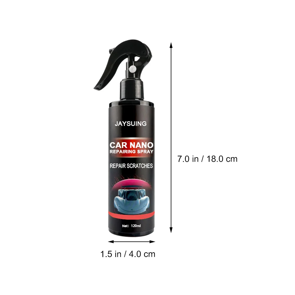 2 Bottles Car Repair Spray Paint Restoring Tool Scratch Removal Polish Restorer Vehicle Nano Repairing Liquid