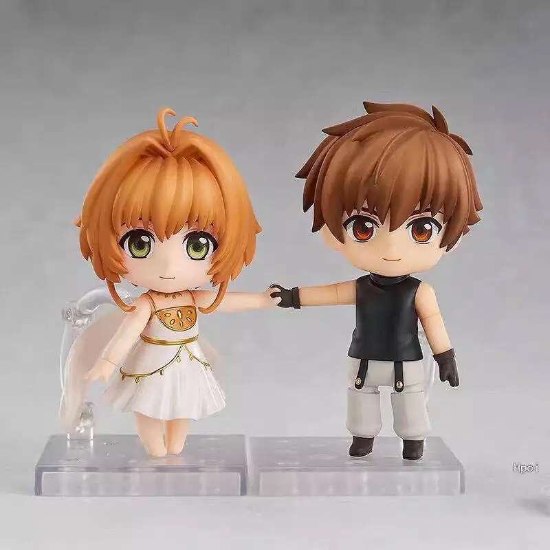 

Sakura Tsubasa Syaoran Li Nendoroid 2152 2153 Interchangeable Face Anime Figure Model Collectible Desktop Ornaments Decor Gift