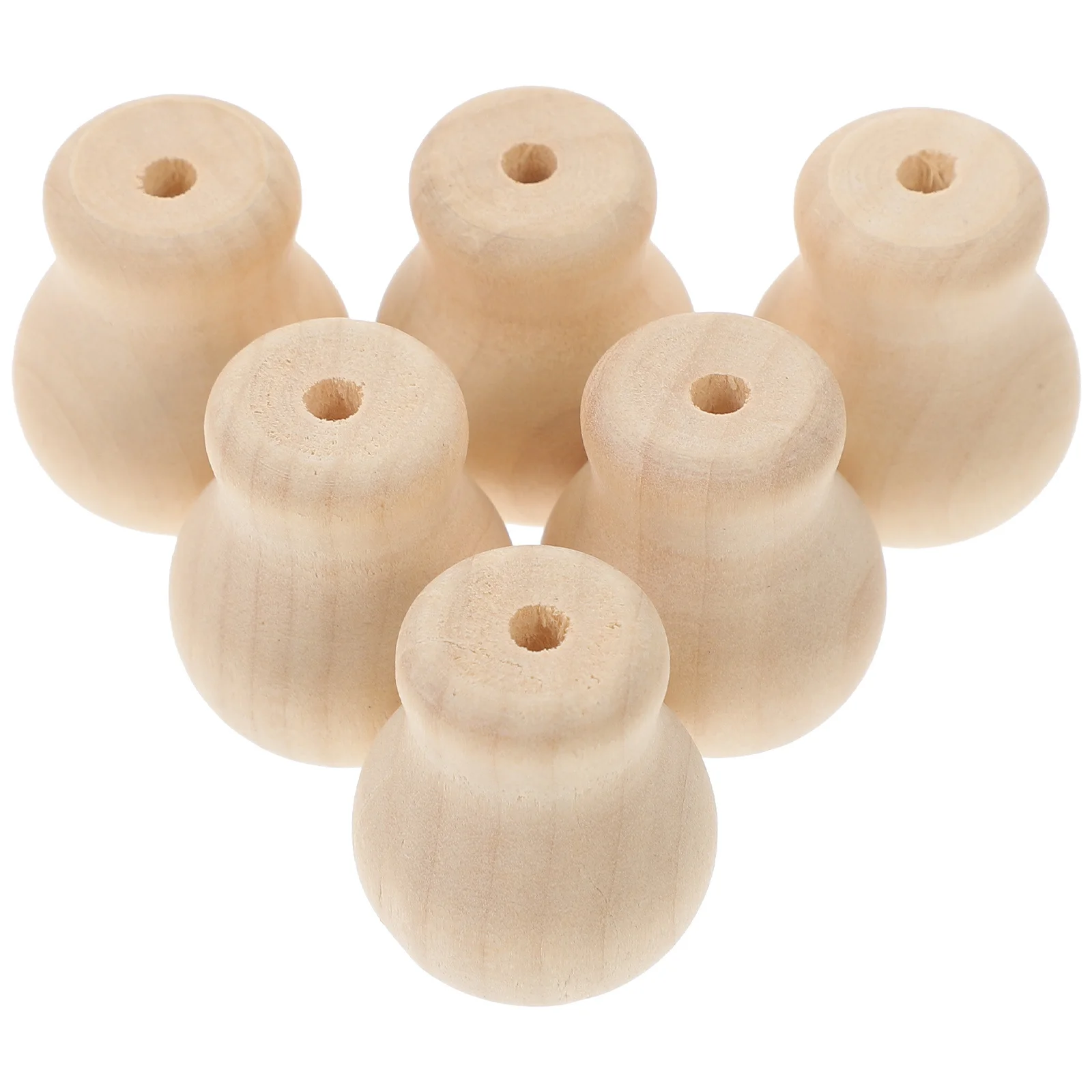 

6Pcs Sturdy Wooden Blind Cord Tassels Knobs Simple Elegant Design Easy Clean Long Lasting Accessories Blinds Cord Tassels Knob