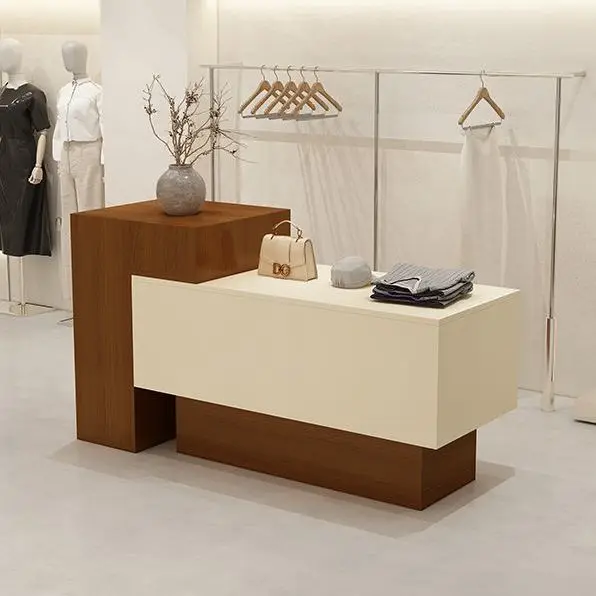 Nakajima Station Display Desk Clothing Store Front Desk Modern and Simple