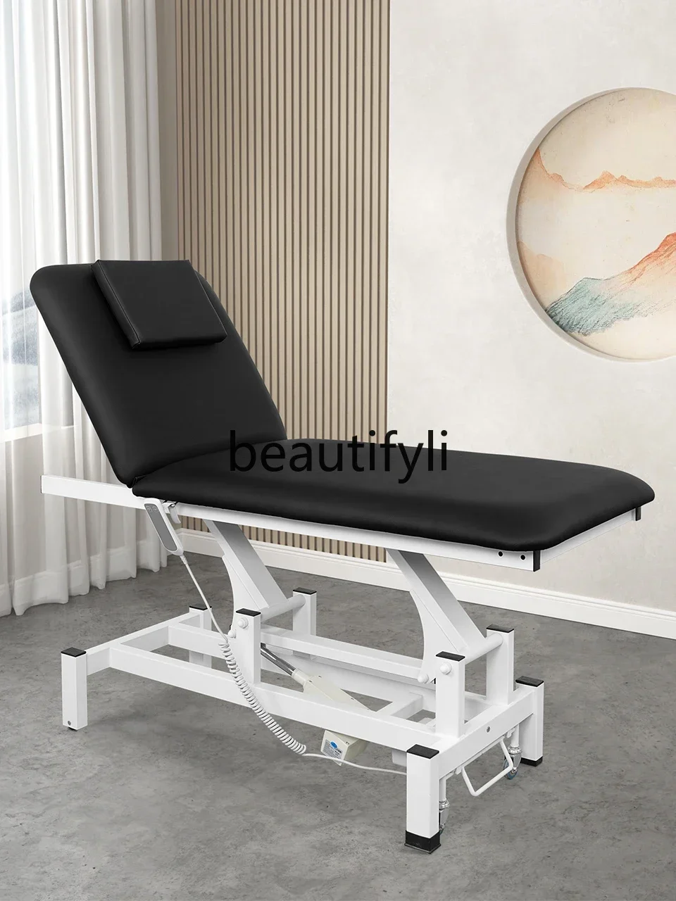 

SS Electric Beauty Tattoo Bed Massage Injection Tattoo Embroidery Bone Setting Chiropractic Physiotherapy Lifting Bed