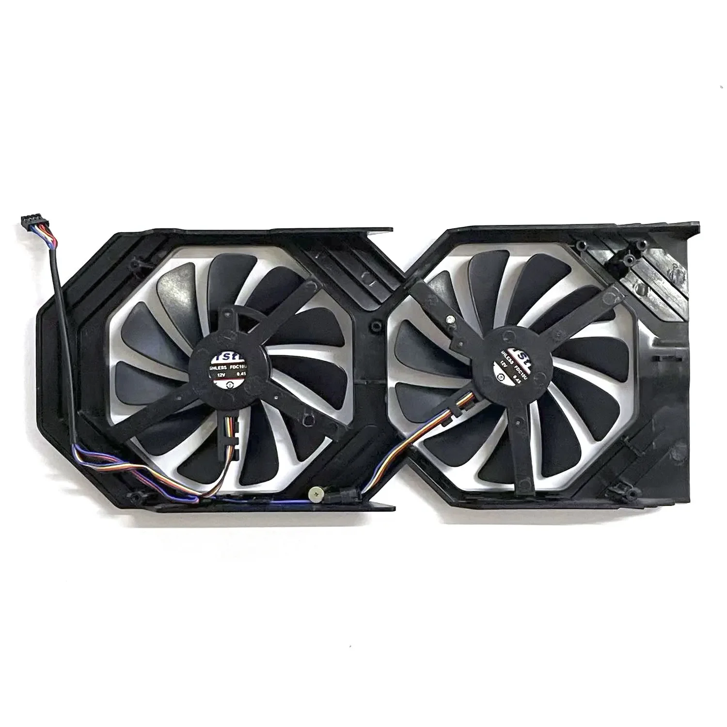 95MM 4PIN FDC10U12S9-C CF1010U12S RX580 590 570 GPU FAN For XFX RX 590/580/570 VGA graphics card cooling fan