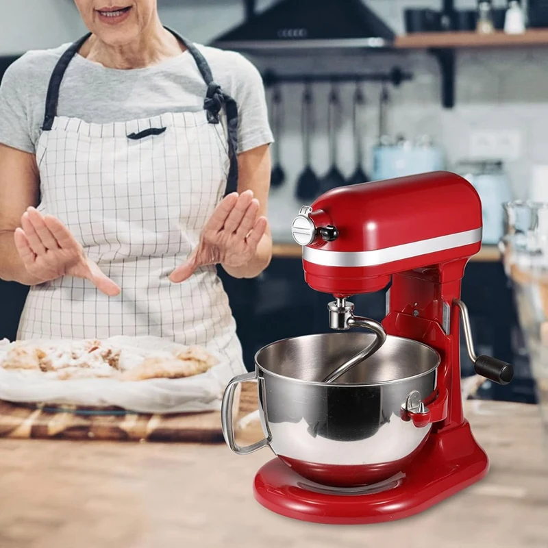 Spiralny hak do ciasta do miksera stojącego Kitchenaid o pojemności 4,5–5 litra z uchylną głowicą, wymienny hak do ciasta do mocowania Kitchenaid